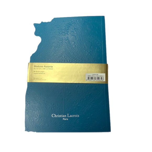 NEW Christian Lacroix Die Cut Madone Atalante Softcover Notebook Journal 80 pgs - Picture 6 of 8